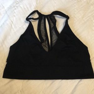 Black bralette